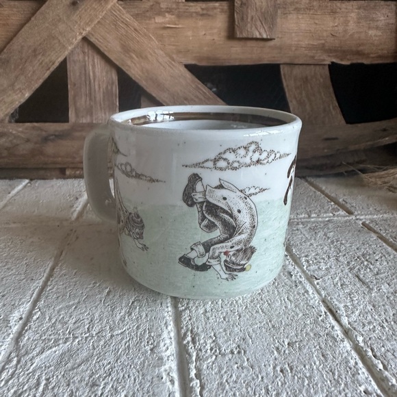 Vintage Tumbling Clown Mug ~ Otagiri (?) ~ Circus ~ Super Fun! (48) - Picture 3 of 9